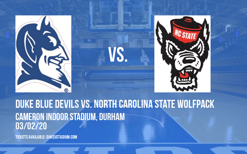 Duke Blue Devils vs. North Carolina State Wolfpack at Cameron Indoor Stadium